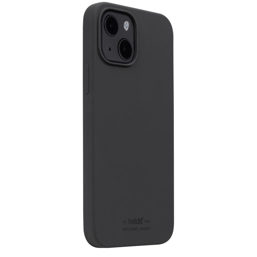 iPhone 13 - holdit Mobilskal Silikon - Svart