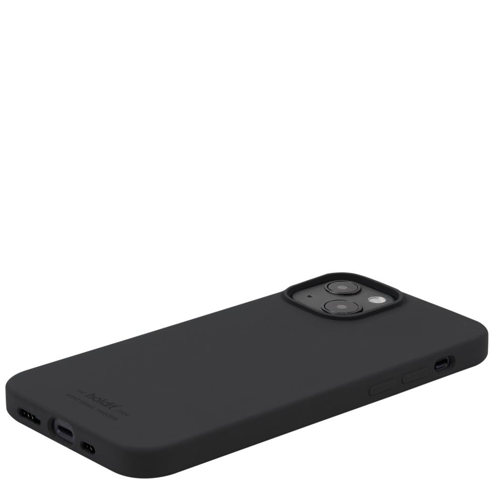 iPhone 13 - holdit Mobilskal Silikon - Svart