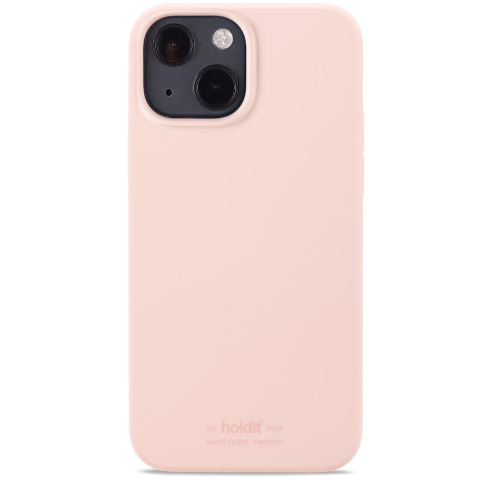 iPhone 13 - holdit Mobilskal Silikon - Blush Pink