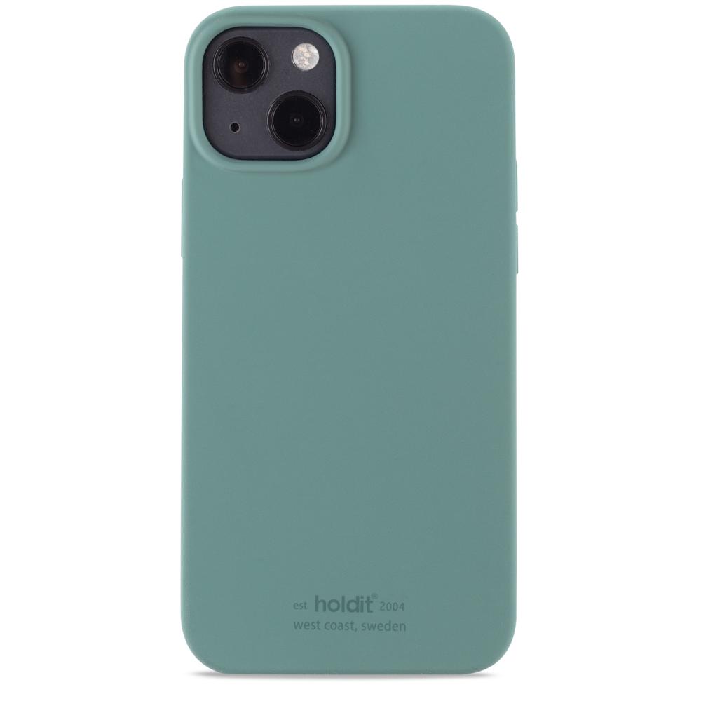 iPhone 13 - holdit Mobilskal Silikon - Moss Green