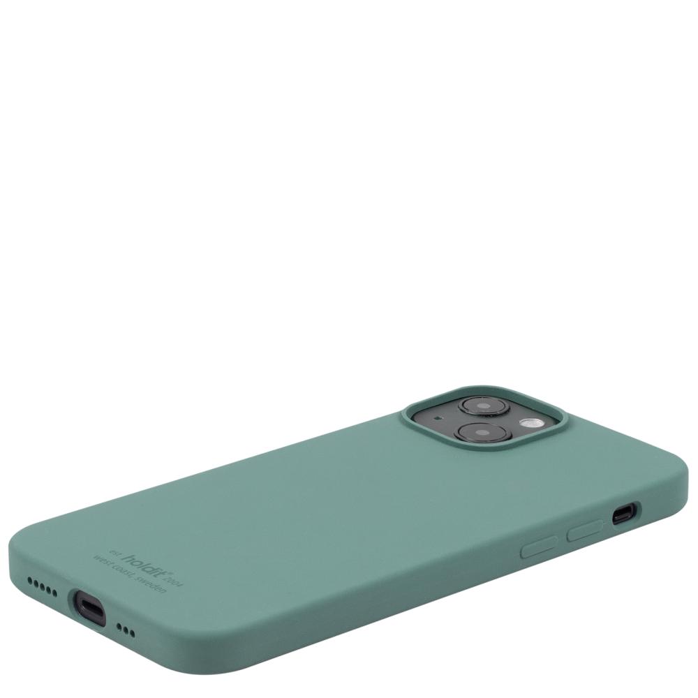 iPhone 13 - holdit Mobilskal Silikon - Moss Green