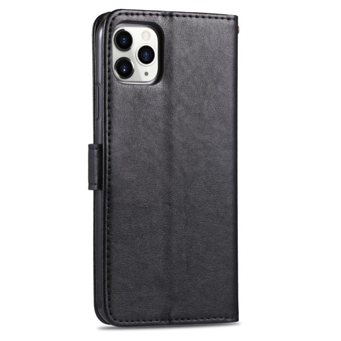 Bild 3, iPhone 13 Mini - AZNS Klassiskt Läder Fodral - Svart