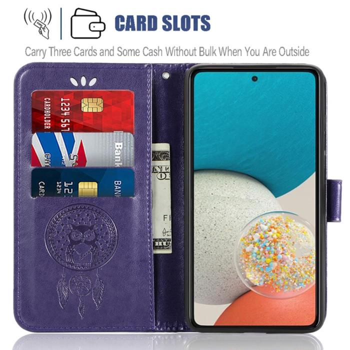 Bild 5, Samsung Galaxy A53 5G Fodral Dream Catcher Lila