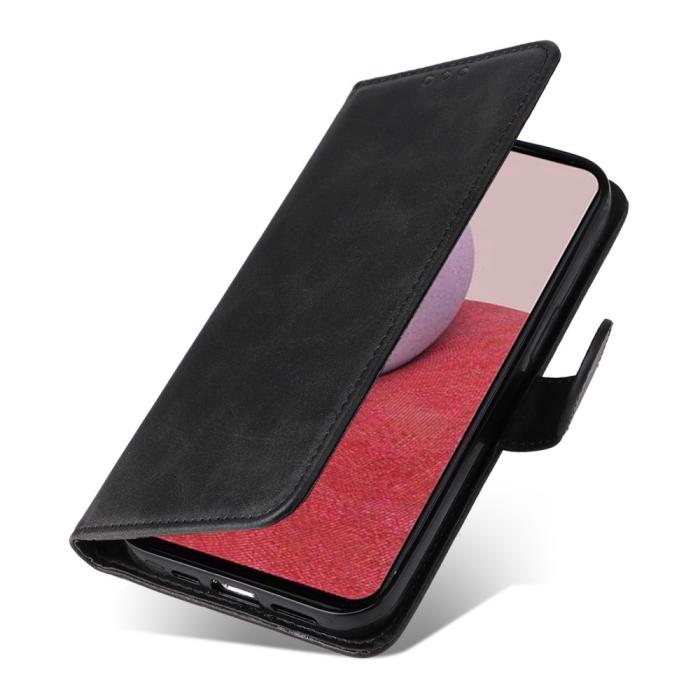 Bild 5, Samsung Galaxy A14 4G/5G Fodral Läder Svart