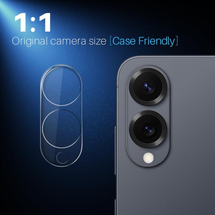 Bild 3, NORTHJO Galaxy S25 Edge 2-PACK Linsskydd Transparent