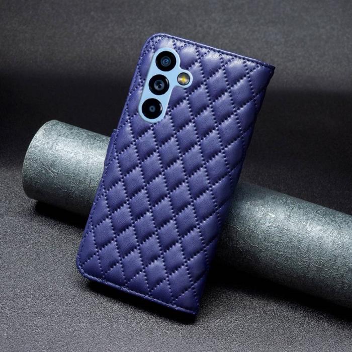 Bild 5, Samsung Galaxy A54 5G Fodral Diamond Läder Blå
