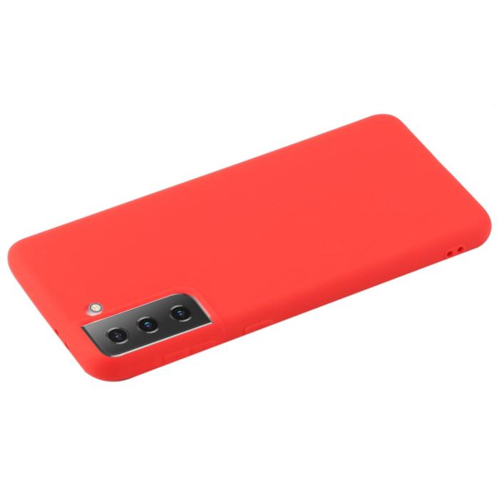 Bild 3, Samsung Galaxy S22 Plus Skal Matt TPU Röd