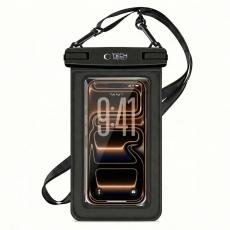 Tech-Protect Universal Flytande Vattent&auml;t P&aring;se / Mobilv&auml;ska 6.9" Svart