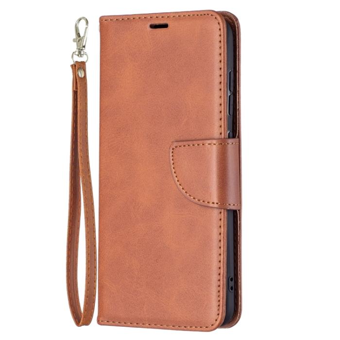 Bild 2, Samsung Galaxy S21 FE Fodral Solid Shark Läder Brun