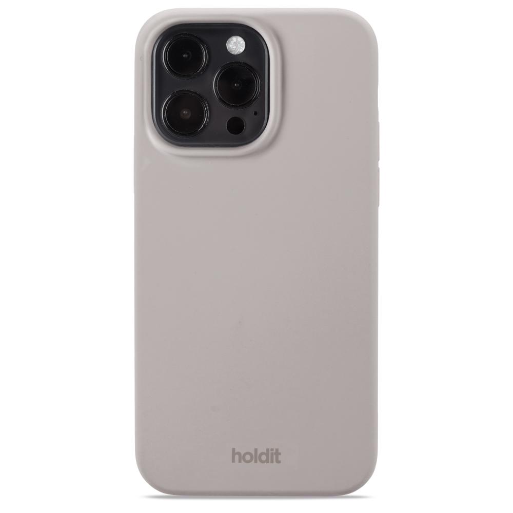 holdit iPhone 14 Pro Max Skal Silikon Taupe