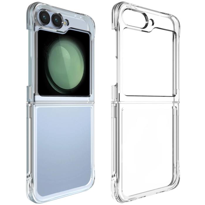 Bild 1, Galaxy Z Flip 6 / 7 FE / 7 FE Skal TPU Transparent