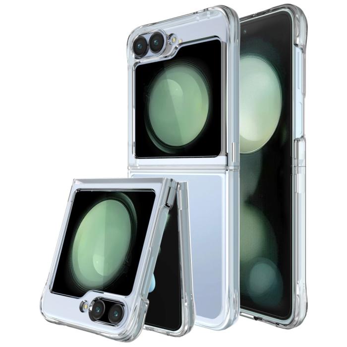 Bild 3, Galaxy Z Flip 6 / 7 FE / 7 FE Skal TPU Transparent