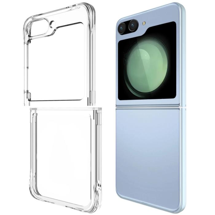 Bild 4, Galaxy Z Flip 6 / 7 FE / 7 FE Skal TPU Transparent