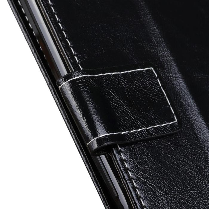 Bild 5, OnePlus Nord 2T 5G Fodral Crazy Horse Läder Svart