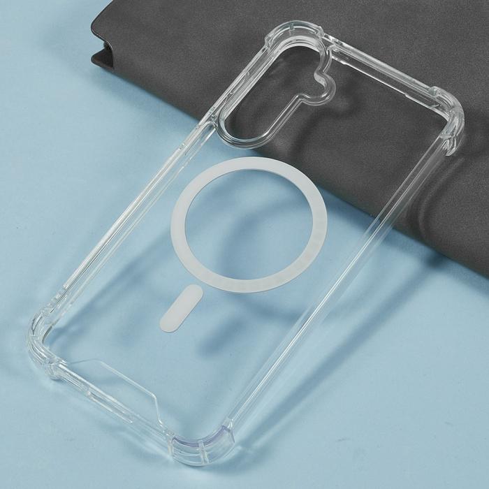Bild 3, Galaxy A57 5G Skal MagSafe Shockproof Hybrid Transparent