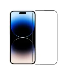 PINWUYO iPhone 14 Pro Sk&auml;rmskydd Helt&auml;ckande H&auml;rdat Glas