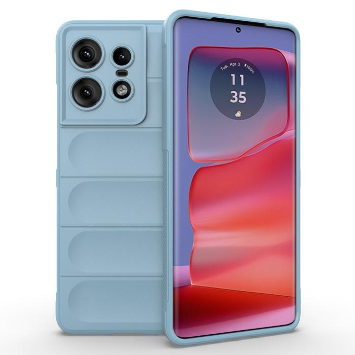 Bild 1, Motrola Edge 50 Pro 5G Skal Magic Shield Ljus Blå