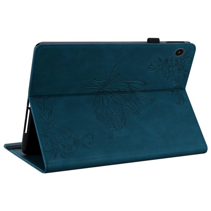 Bild 4, Samsung Galaxy Tab A11 Plus Fodral Butterfly Flower Blå