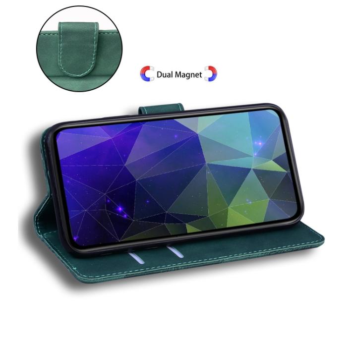 Bild 5, iPhone 15 Pro Max Fodral Skin Touch Grön