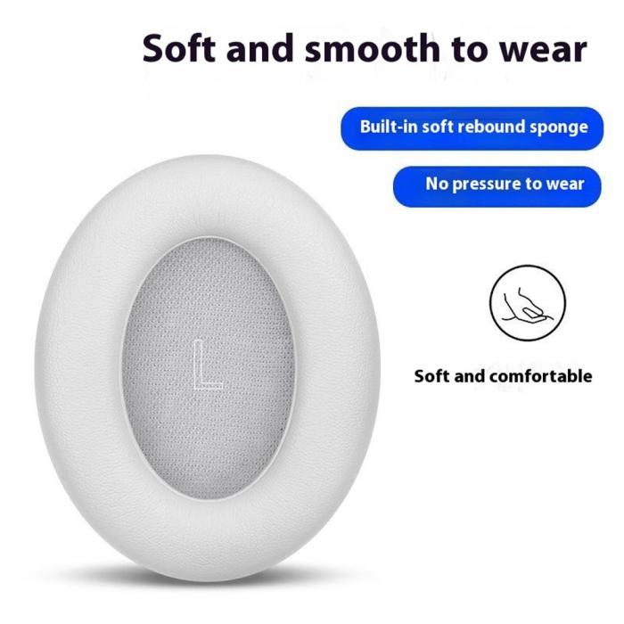 Bild 2, Öronkuddar För Bose QuietComfort Ultra Läder Svart
