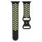 Sportarmband Dual-Color Apple Watch 41/40/38 mm (M/L) Svart/Gul