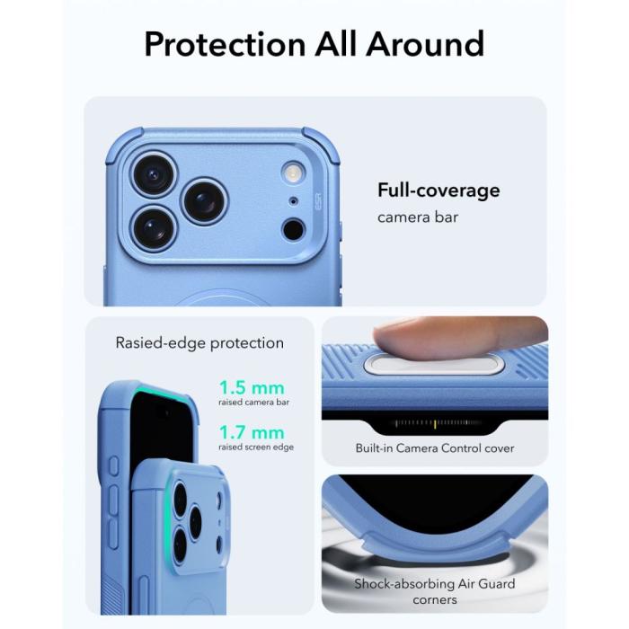 Bild 3, ESR iPhone 18 Pro Max / 17 Pro Max Skal MagSafe Cyber Tough