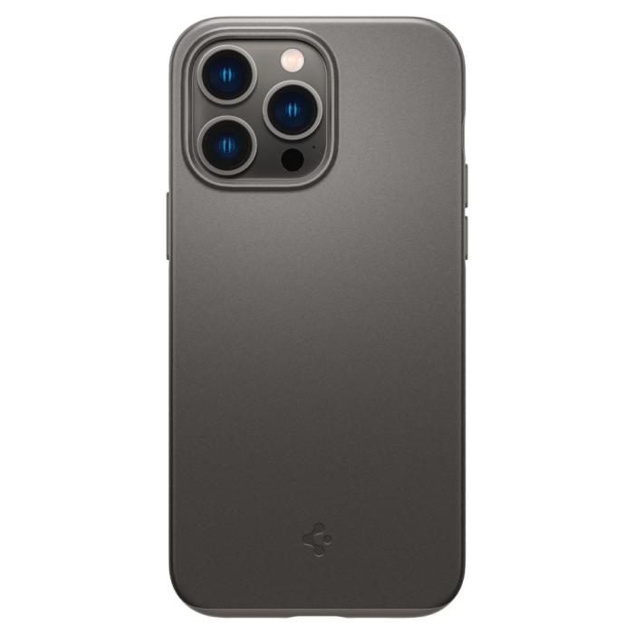 Bild 2, Spigen iPhone 14 Pro Max Skal Thin Fit Gunmetal