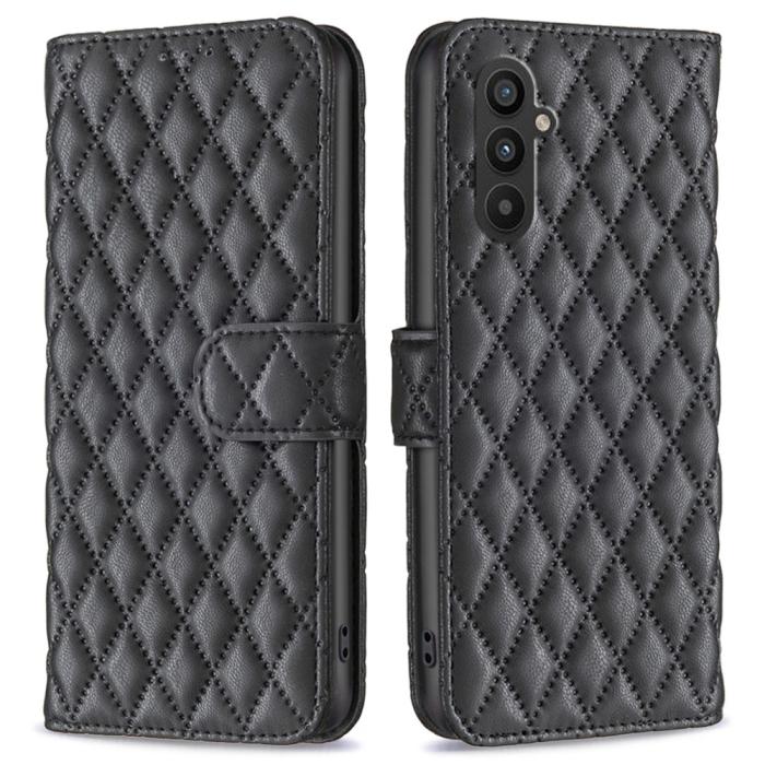 Bild 1, Samsung Galaxy A25 5G Fodral Diamond Läder Svart