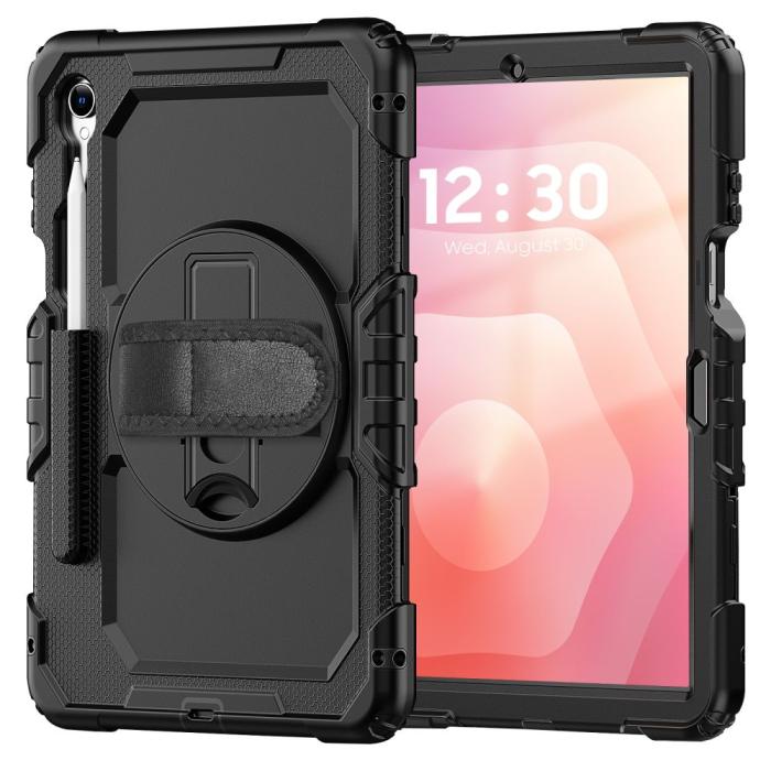 Bild 2, Tech-Protect Samsung Galaxy Tab S11 Skal 360 Solid Svart