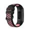 Fitbit Charge 4/3 Silikon Träningsarmband Svart/Ljus Rosa