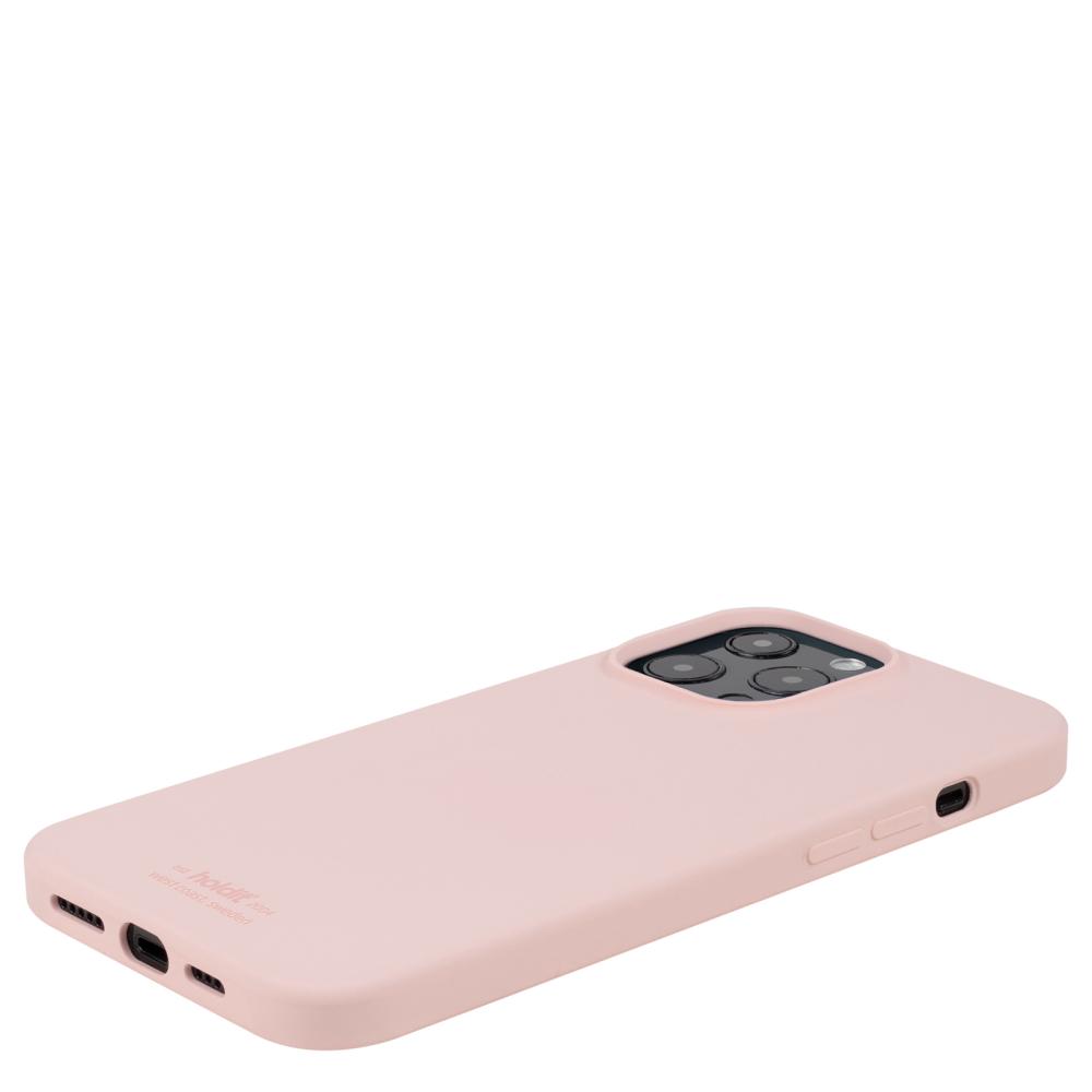 holdit iPhone 13 Pro Max - Mobilskal Silikon - Blush Pink
