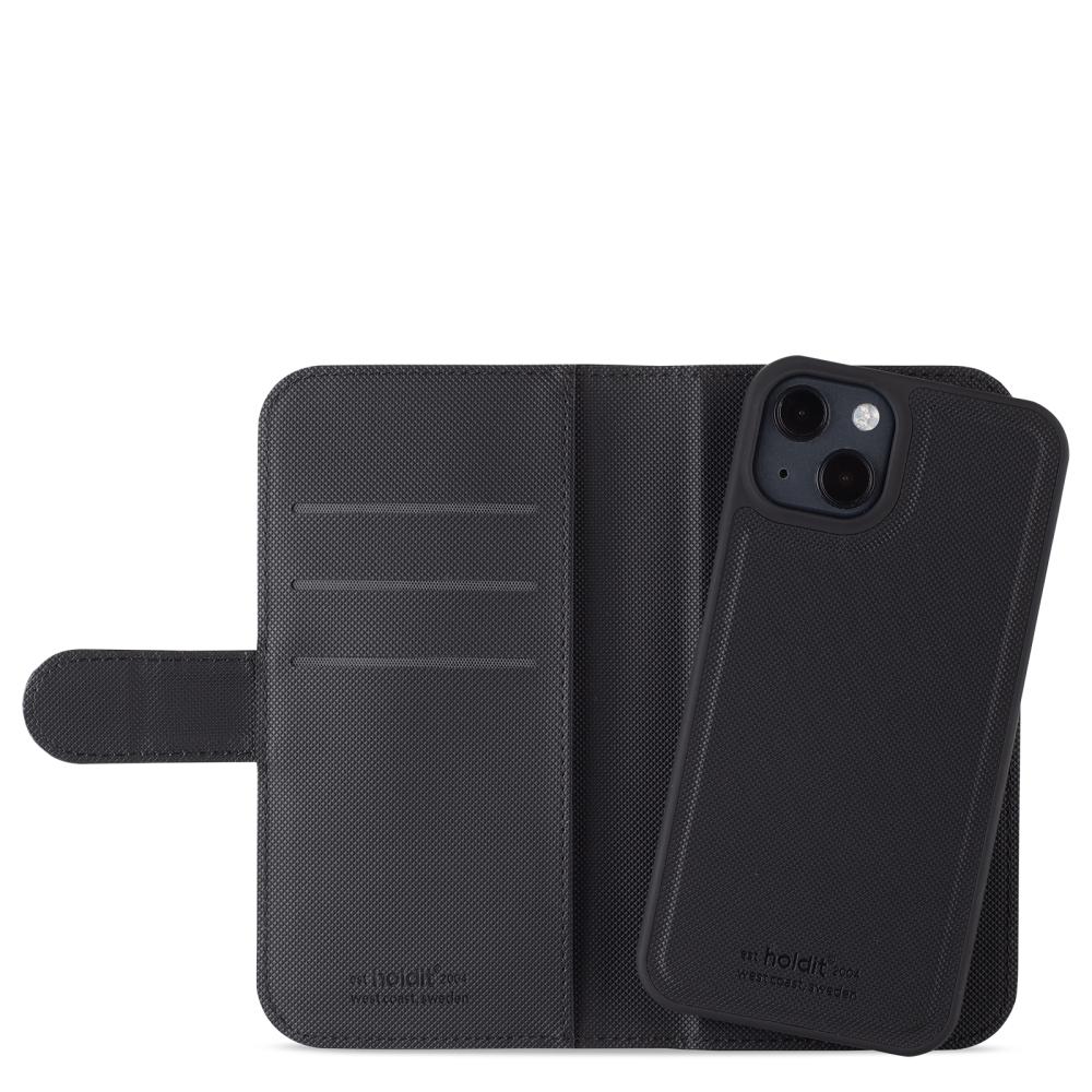 holdit iPhone 13 - 2in1 Magnet Fodral / Skal - Svart