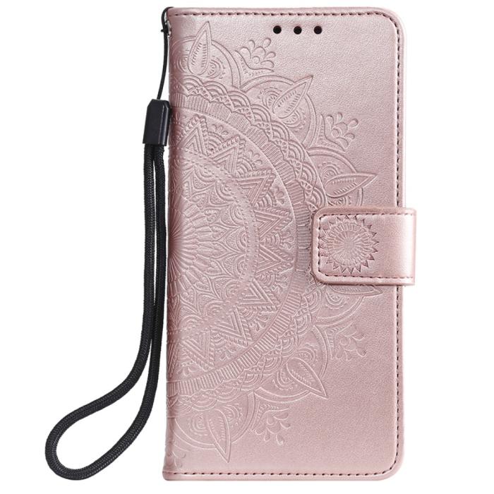 Bild 2, Huawei P40 - Mandala Plånboksfodral - Roséguld