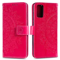 Huawei P40 - Mandala Pl&aring;nboksfodral - Rosa