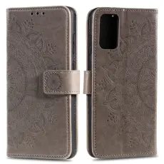 Huawei P40 - Mandala Pl&aring;nboksfodral - Gr&aring;