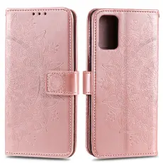 Huawei P40 - Mandala Pl&aring;nboksfodral - Ros&eacute;guld