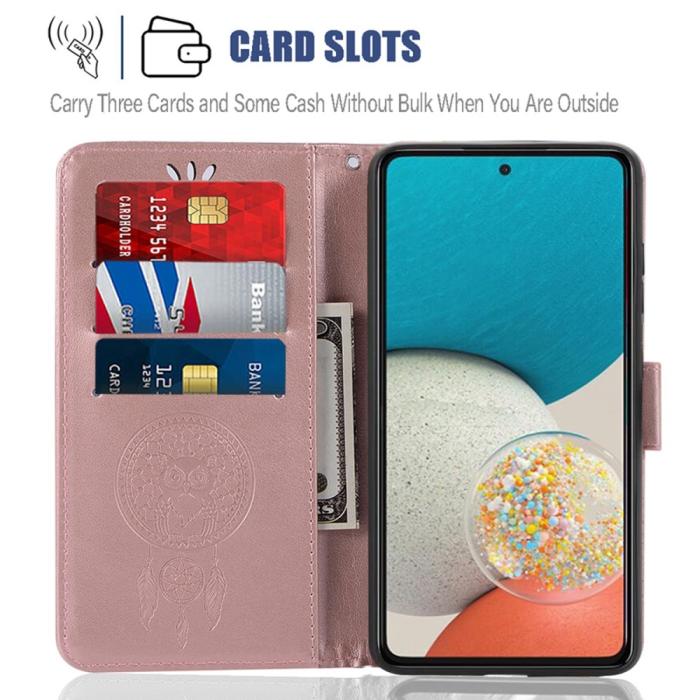 Bild 5, Samsung Galaxy A53 5G Fodral Dream Catcher Roséguld