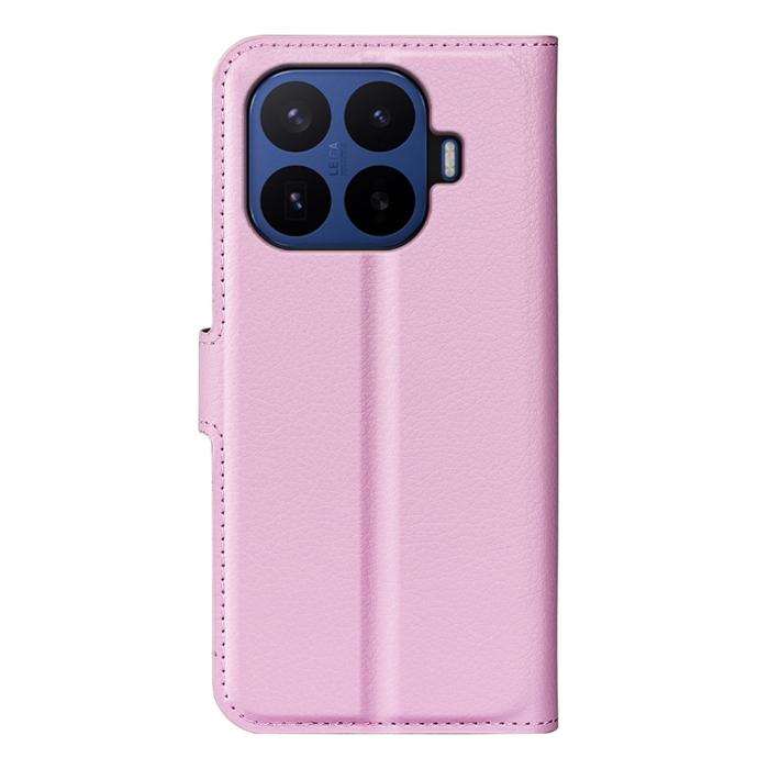 Bild 5, Xiaomi 17T Pro Fodral Litchi Läder Ljus Rosa