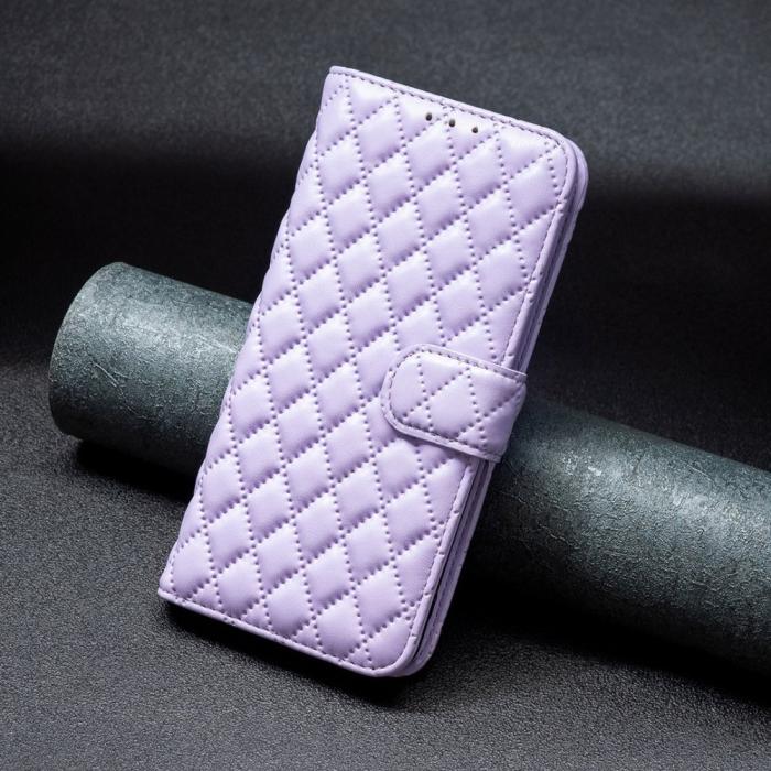 Bild 6, Samsung Galaxy A54 5G Fodral Diamond Läder Lila