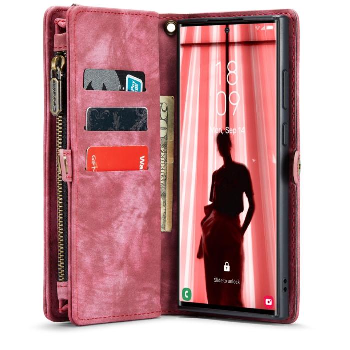Bild 2, CASEME Galaxy S23 Ultra Fodral/Skal Magnet 2in1 Multifunktionell