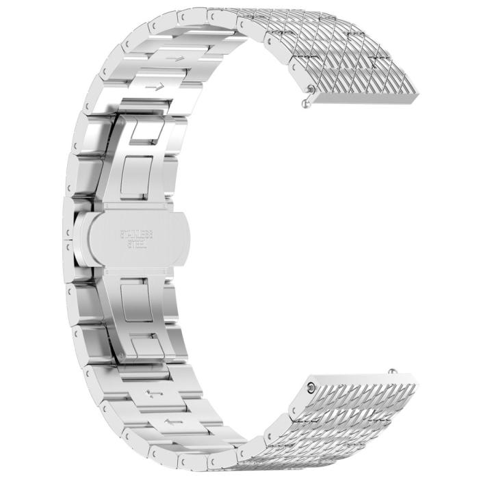Bild 4, Klockarmband 22 mm Rostfritt Stål Silver
