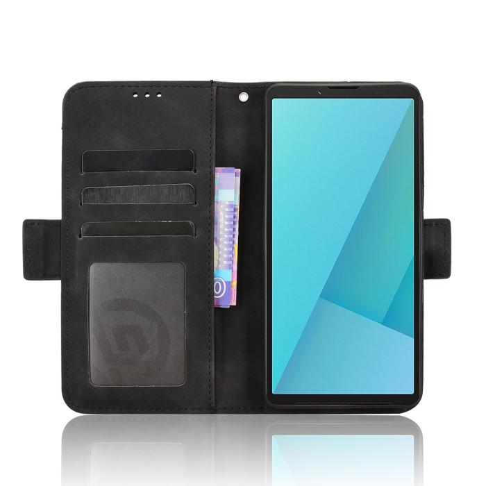 Bild 6, Sony Xperia 10 VII Fodral Med Avtagbart Kortfodral Svart