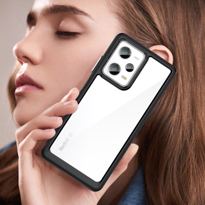 Bild 6, Xiaomi Redmi Note 12 Pro 5G Skal Hybrid Bumper Svart