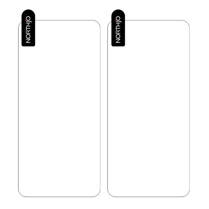 Bild 2, NORTHJO Galaxy A54 5G 2-PACK Skärmskydd Härdat Glas