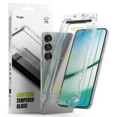 Ringke Galaxy S25 / S24 2-PACK Easy Slide Sk&auml;rmskydd H&auml;rdat Glas