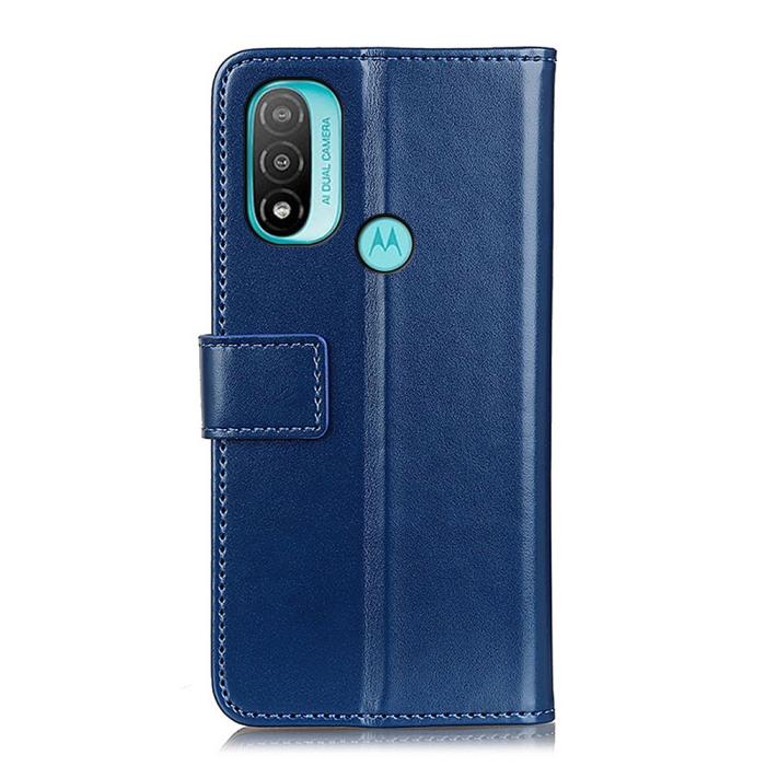 Bild 3, Motorola Moto E20 / E40 Fodral Tri-Color Blå