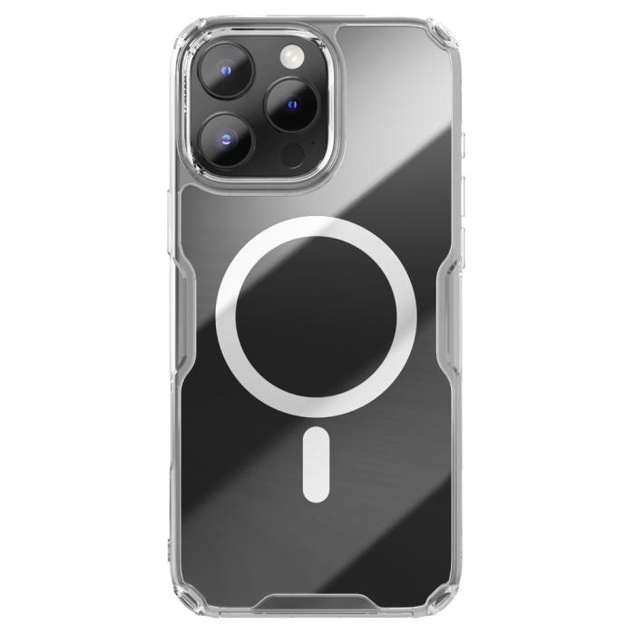 Bild 1, NILLKIN iPhone 16 Pro Max Skal MagSafe Pro Transparent