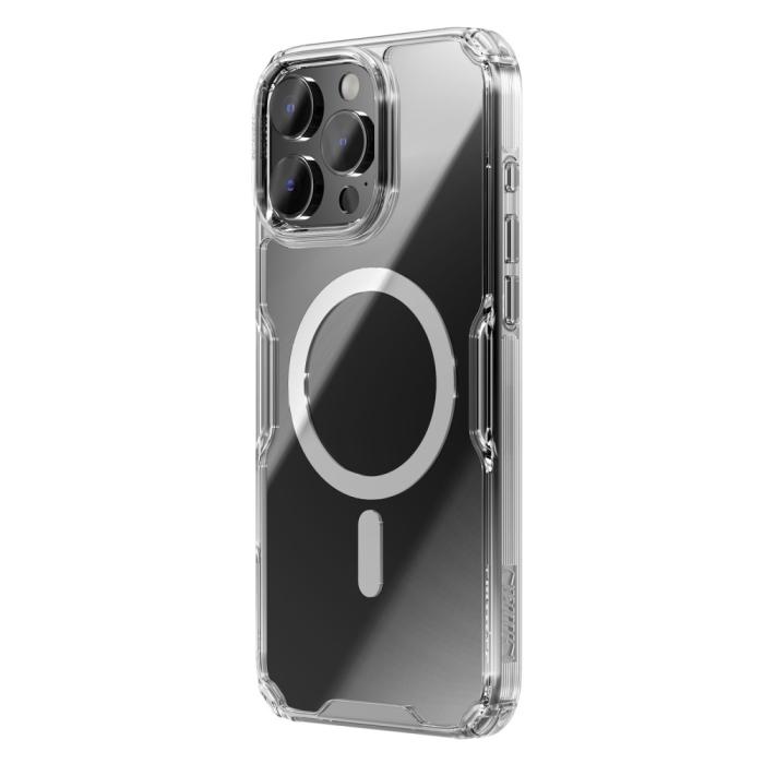 Bild 2, NILLKIN iPhone 16 Pro Max Skal MagSafe Pro Transparent