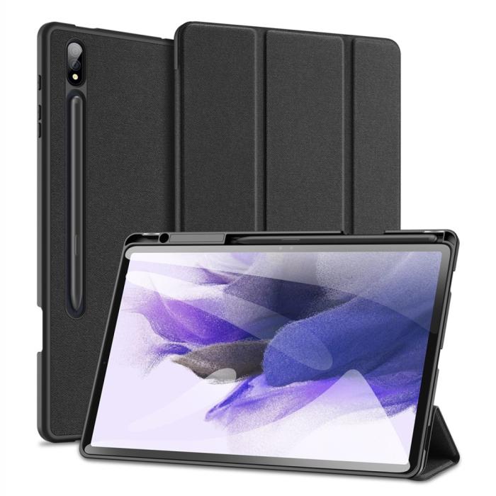 Bild 1, DUX DUCIS Galaxy Tab S9 Plus Fodral DOMO Tri-Fold Svart