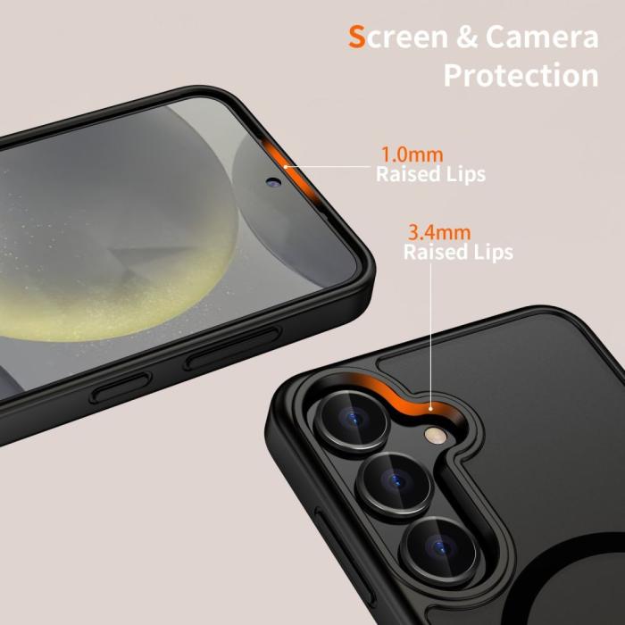 Bild 2, Tech-Protect Samsung Galaxy S25 FE Skal MagSafe MagMat Svart